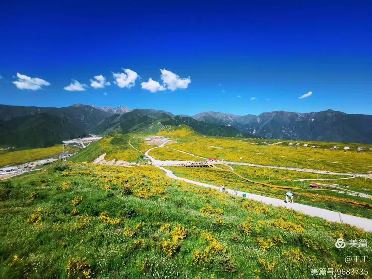 风景美如画——黄草坪